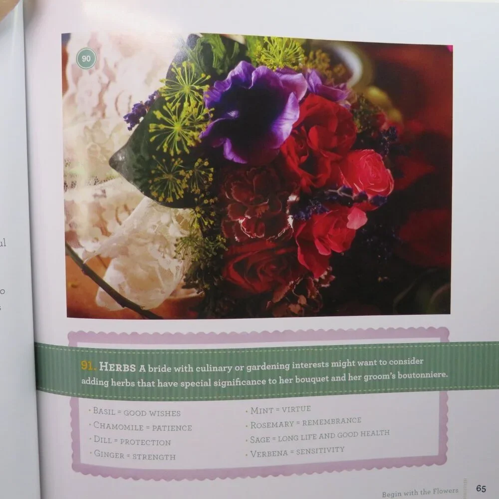 Beautiful Wedding Flowers VICTORIA hardback book